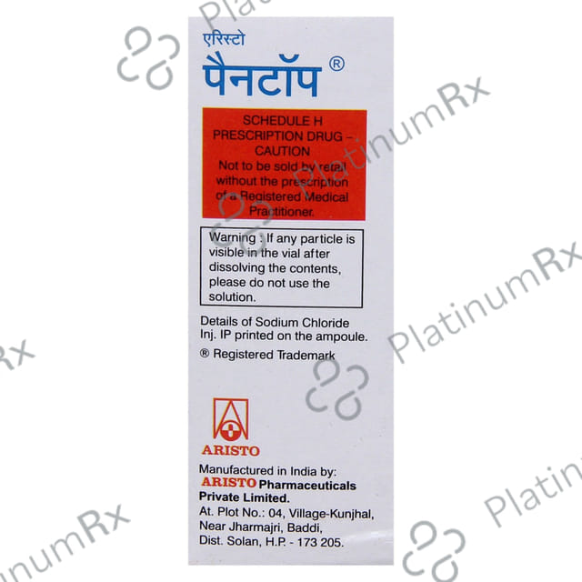 Pantop 40mg Injection 1s