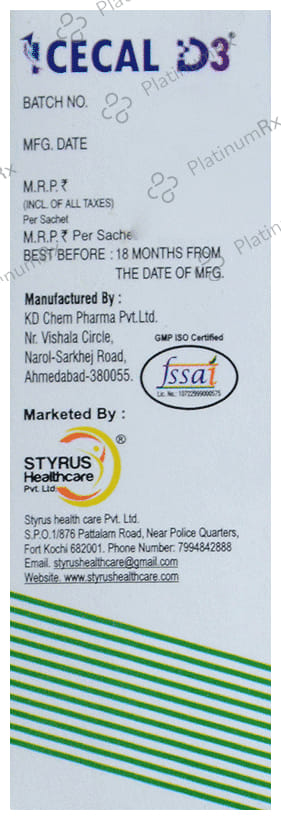 Icecal D3 Sachet 1gm