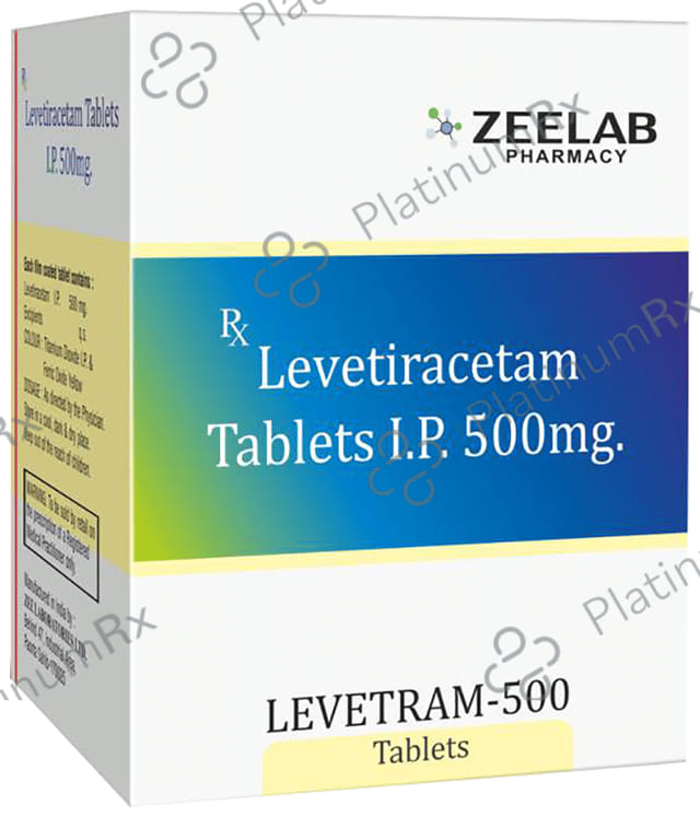 Levetram 500mg Tablet 10s (Zeelab Pharmacy)