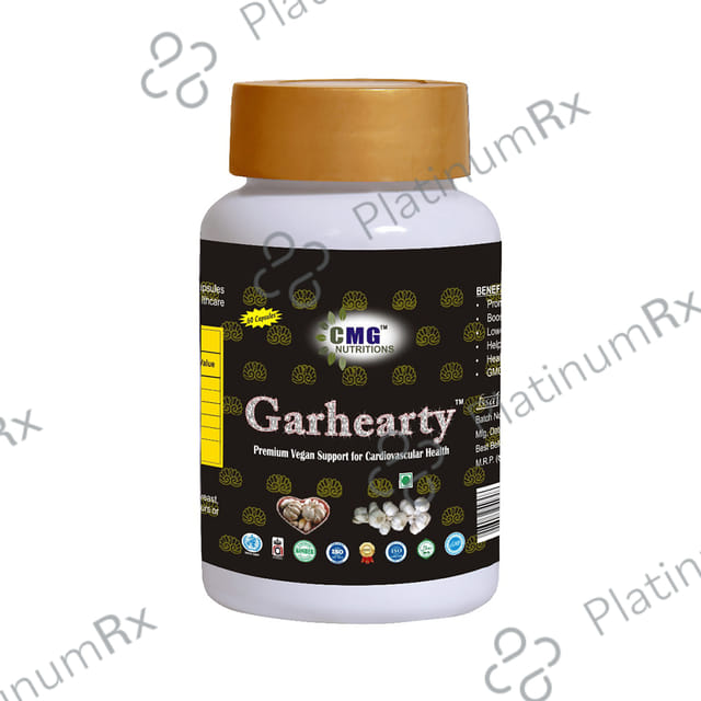CMG Nutritions Garhearty Capsule Premium Vegan Support for Cardiovascular Health