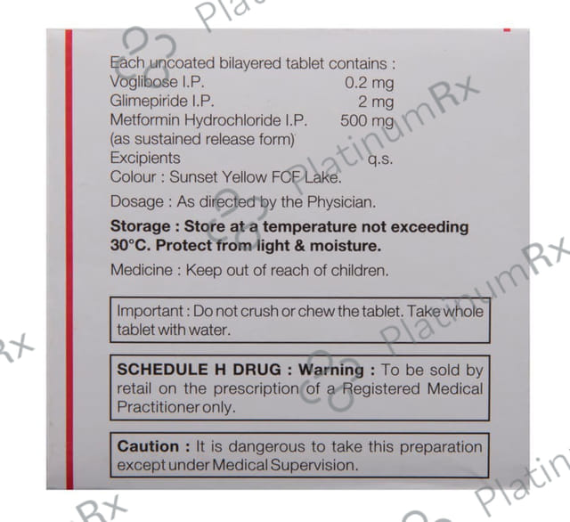 Tribetrol 2/500/0.2mg Tablet SR 15s