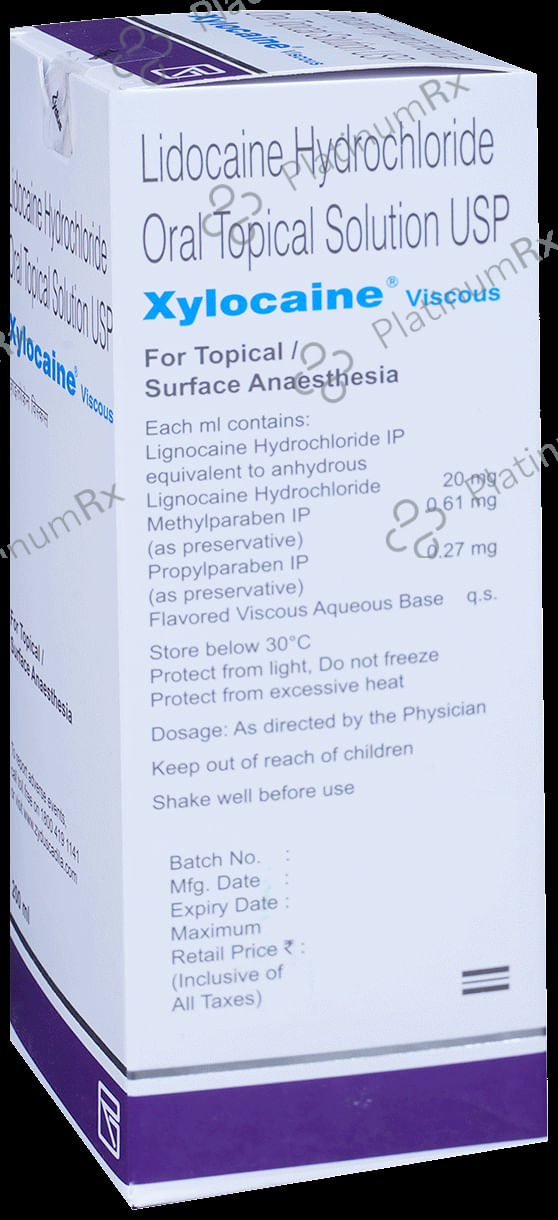 Xylocaine 20mg Viscous Solution 200ml