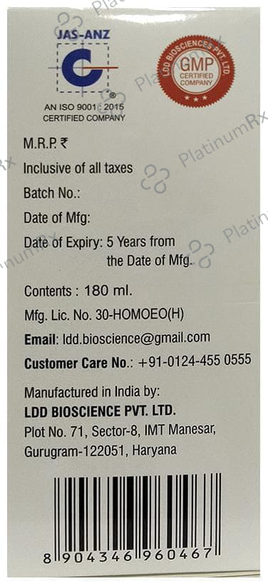 LDD Bioscience Livkare Tonic 180 ml