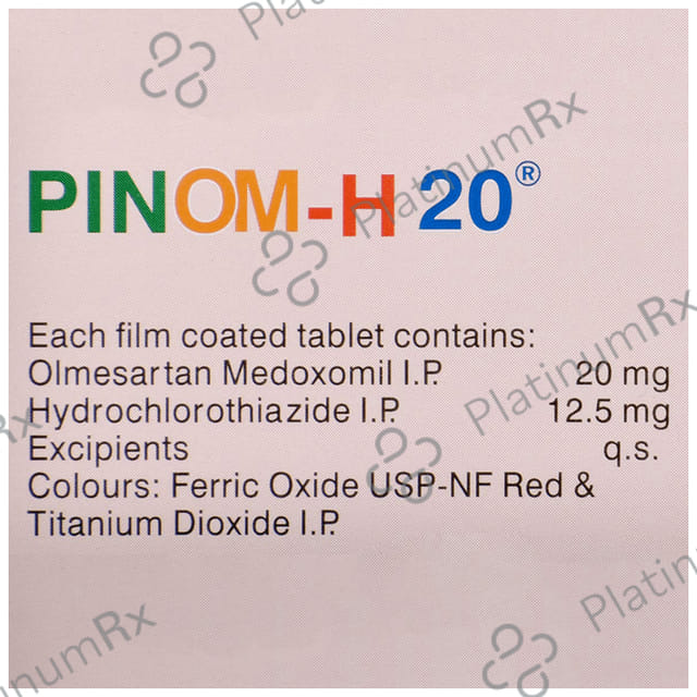 Pinom H 20/12.5mg Tablet 15s