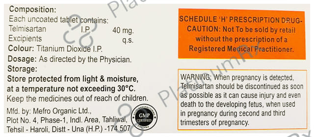 Ktel 40mg Tablet 10s
