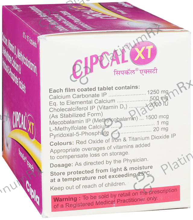 Cipcal XT Tablet 15s