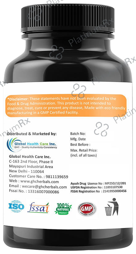GHC Herbals Weight Loss Veg Capsules