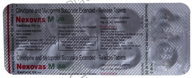 Nexovas M 10/50mg Tablet ER 10s