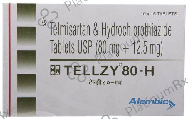 Tellzy 80 H 12.5/80mg Tablet 15s