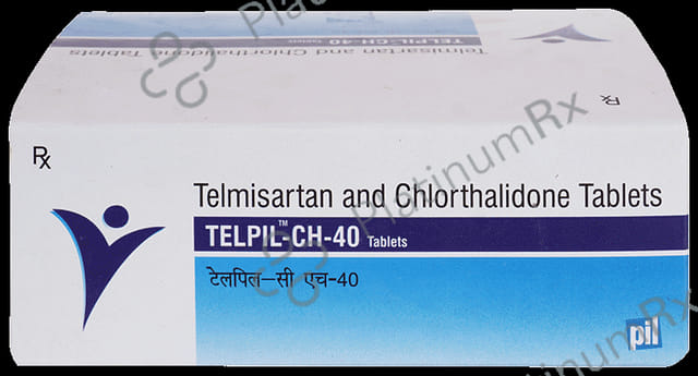 Telpil CH 40/12.5mg Tablet 10s