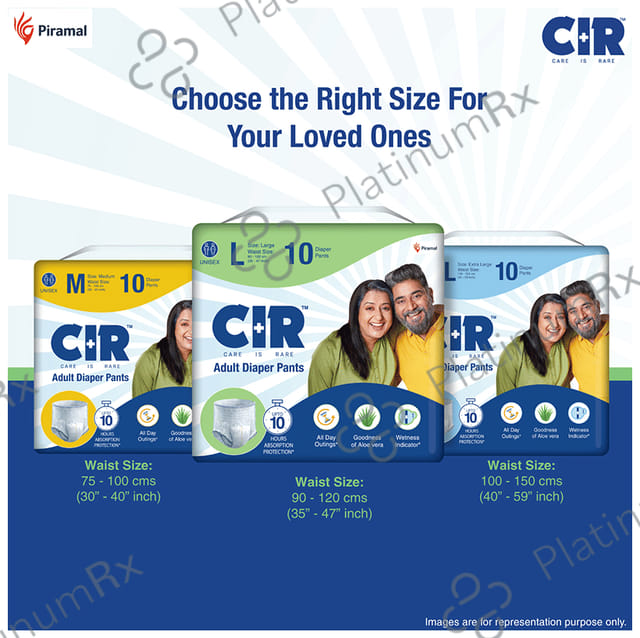 CIR Adult Diaper Pants Large 10s