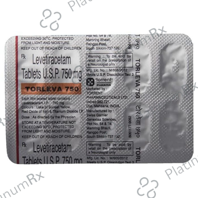 Torleva 750mg Tablet 10s