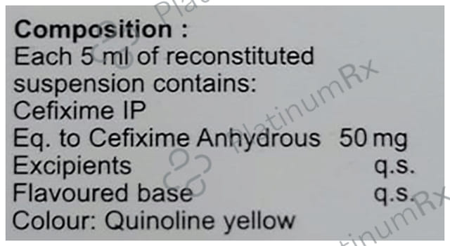 Odicef O 50mg Suspension 30ml