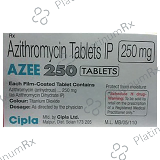Azee 250mg Tablet 10s