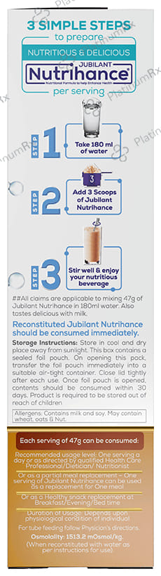 Jubilant Nutrihance Flavour Chocolate Powder 400gm