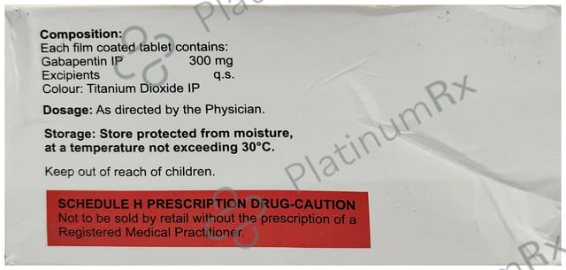 Baga 300mg Tablet 15s