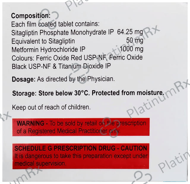 Sitamyt M 50/1000 Tablet