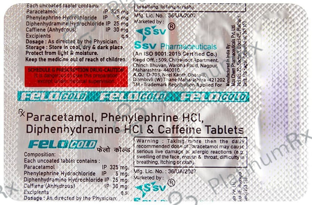 FeloCold Tablet 10s