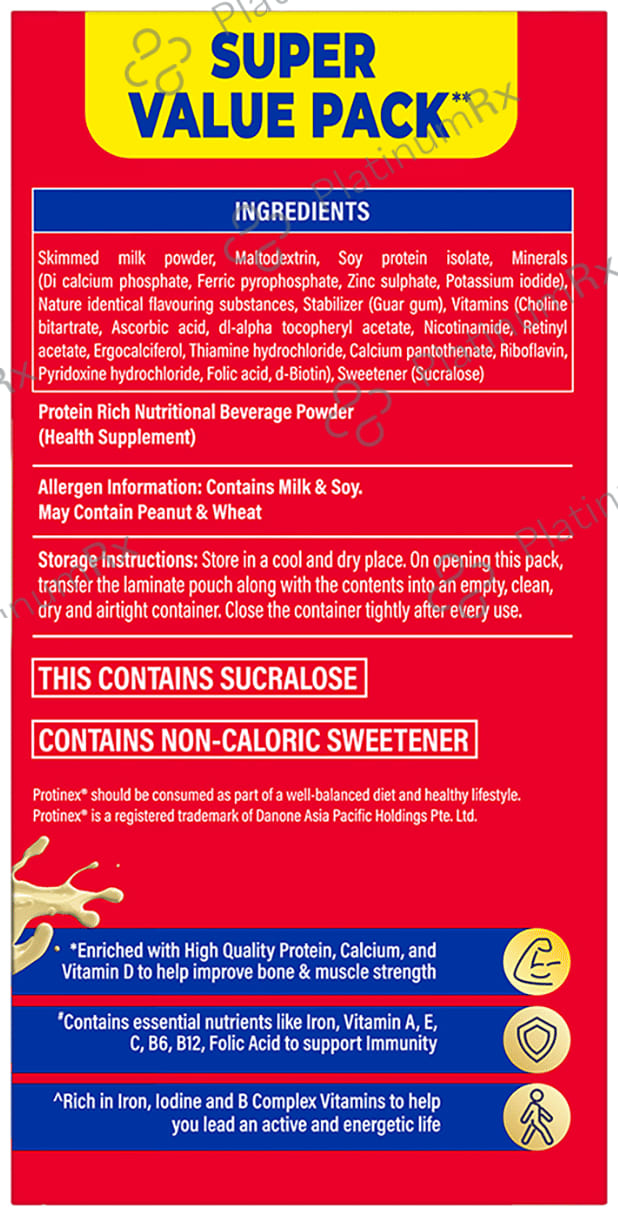Protinex High Quality Protein Vanilla Flavour Creamy Powder 1kg