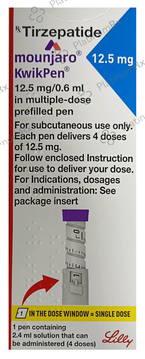 Mounjaro 12.5mg KwikPen 2.4ml