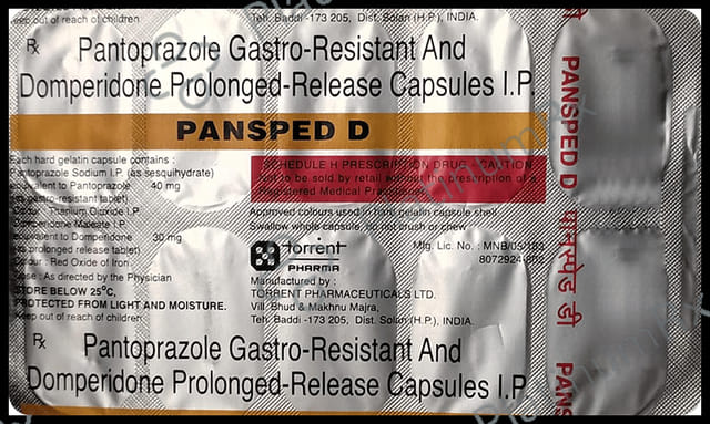 Pansped D Capsule PR
