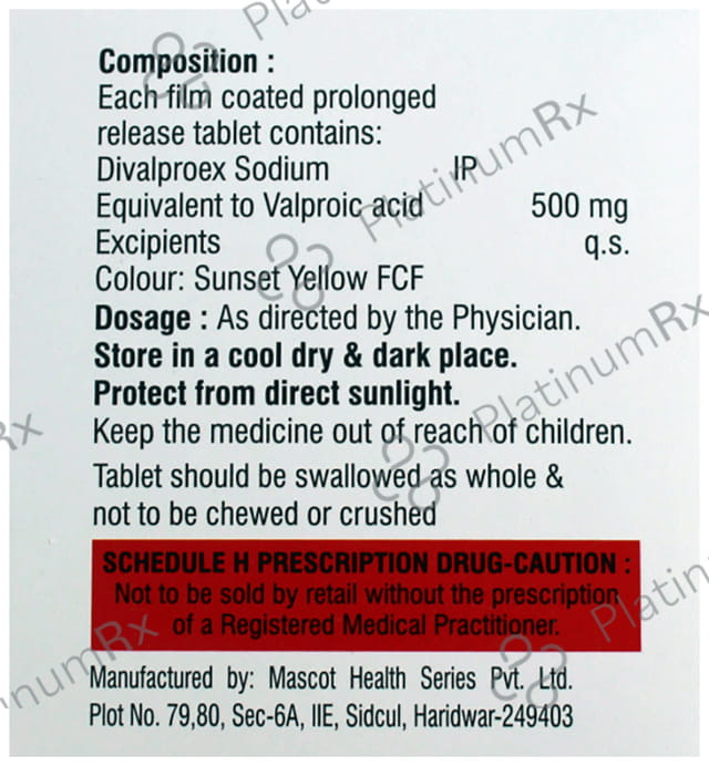 Dev OD 500mg Tablet 10s