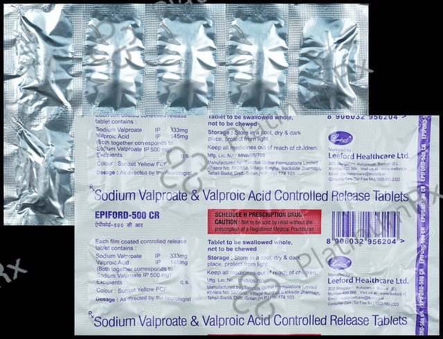 Epiford 500 CR Tablet