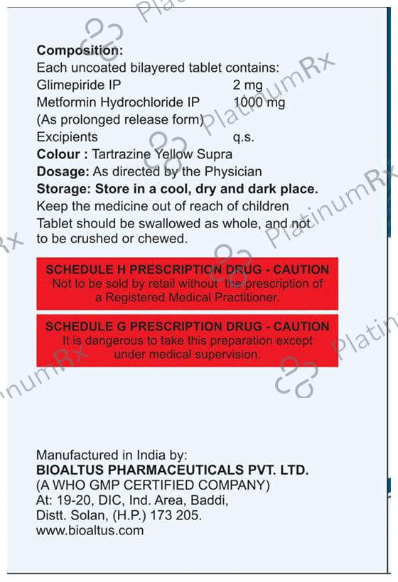 Forcimet G Forte Tablet PR