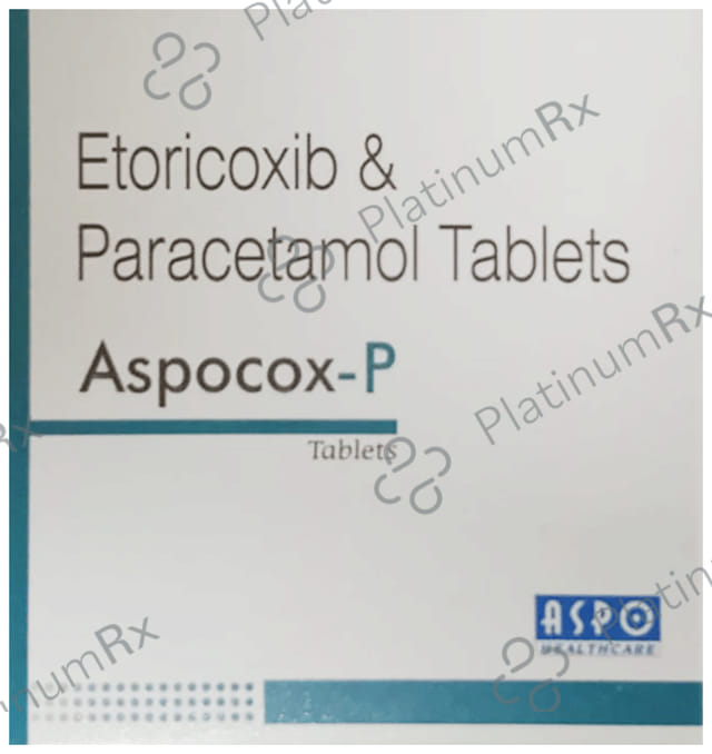 Aspocox P 60mg/325mg Tablet