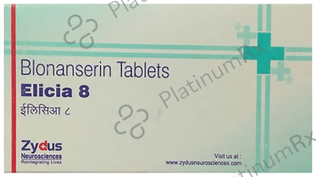Elicia 8mg Tablet 10s