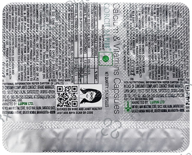 Corcium Plus Capsule 15s
