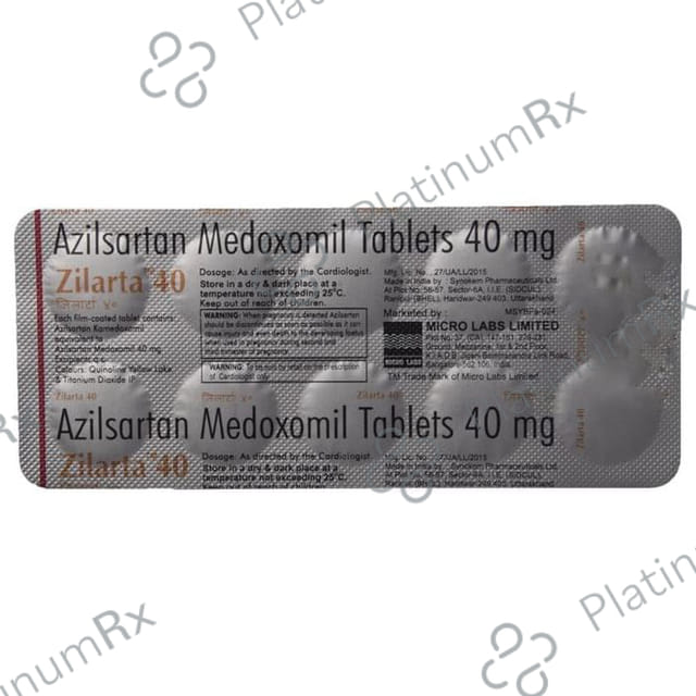 Zilarta 40mg Tablet 10s