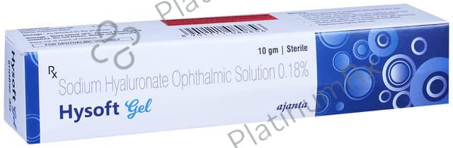 Hysoft 0.18% Eye Gel 10gm