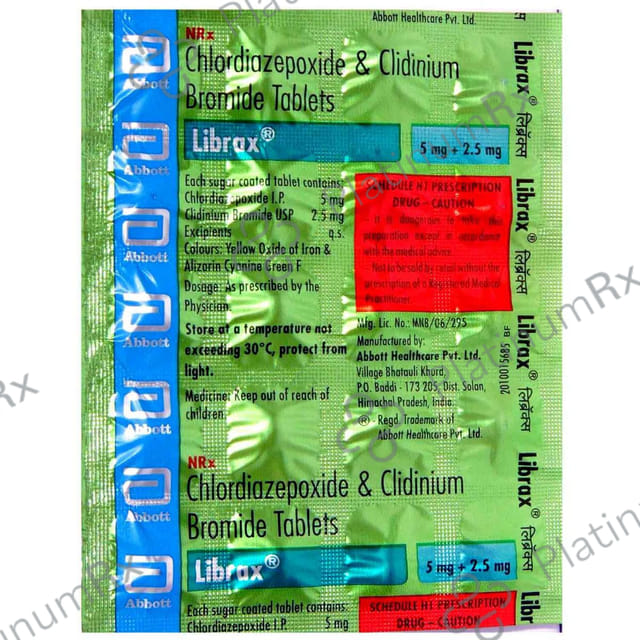 Librax 5/2.5mg Tablet 20s