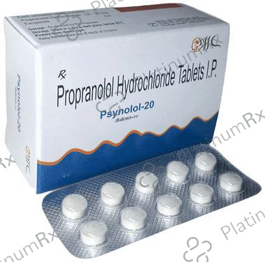 Psynolol 20mg Tablet 10s