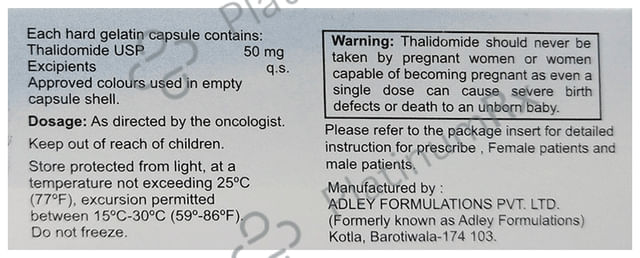 Adthal 50mg Capsule 10s