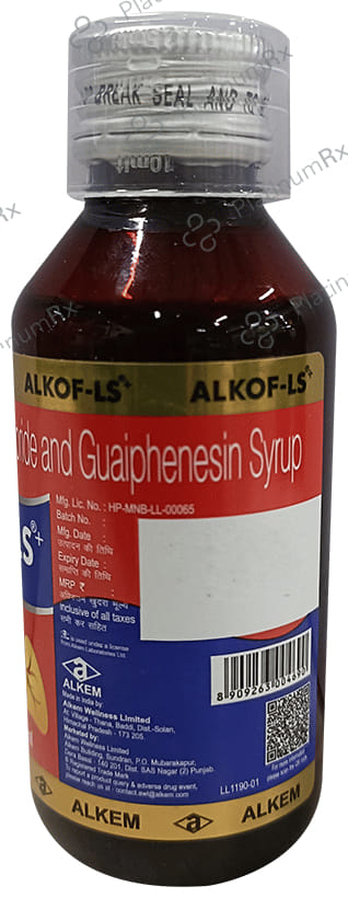 Alkof LS Plus Cough Syrup 100ml