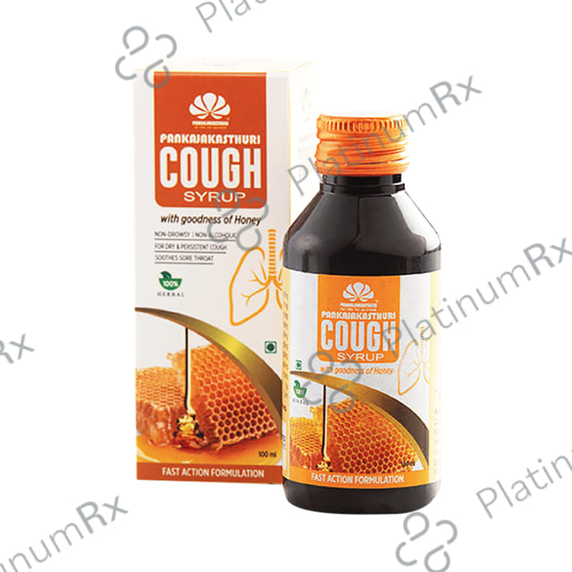 Pankajakasthuri Cough Syrup Honey 100ml