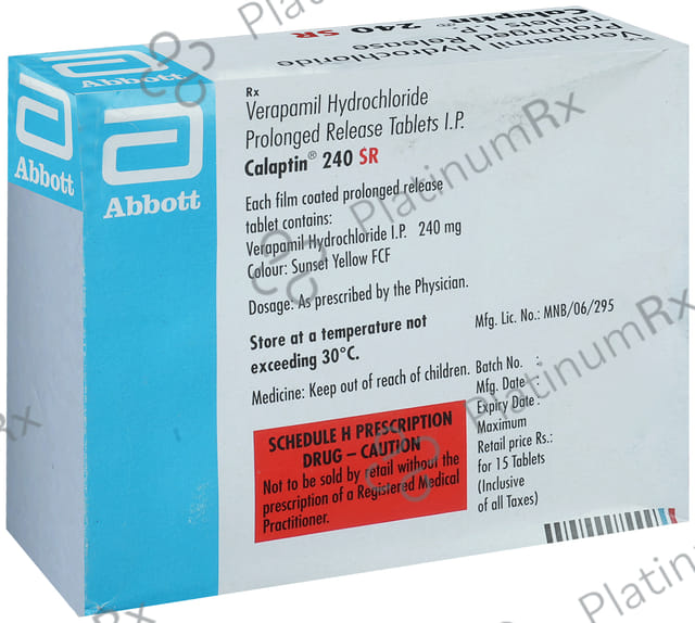 Calaptin 240mg PR Tablet 15s