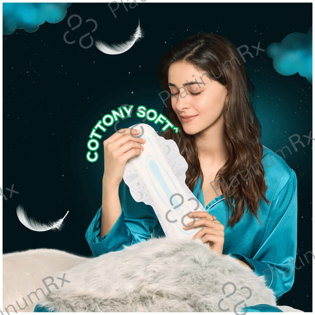 Whisper Bindazzz Nights Pads - Size XL+ 15 pads