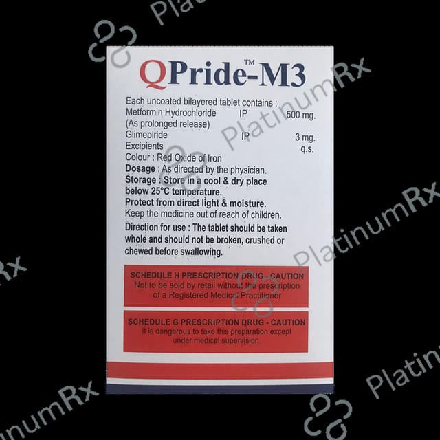 QPride M3/500mg Tablet PR 10s