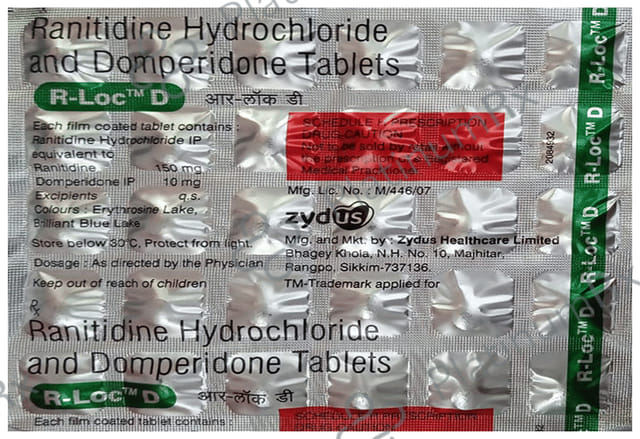 R Loc D 10/150mg Tablet 30s