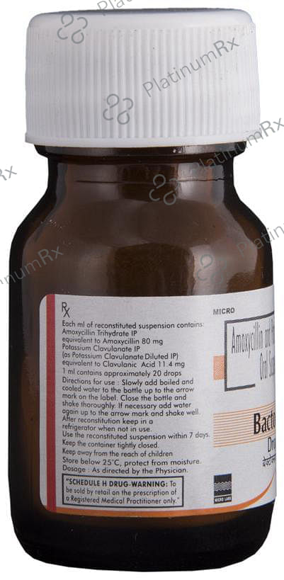 Bactoclav 80/11.4mg Drop 10ml
