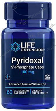 Life Extension Pyidoxal 5-Phosphate (Vitamin B6) Vegetarian Capsule