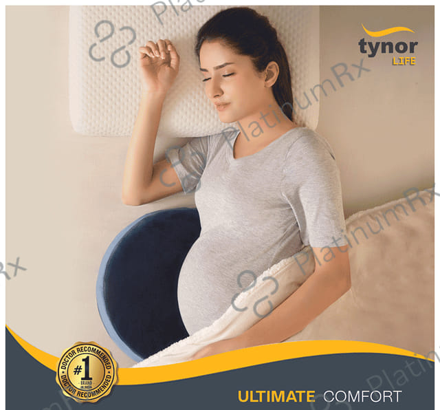 Tynor Elite Pregnancy Memory Universal Blue Pillow