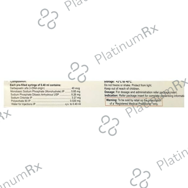 Zynesp 40mcg Injection 1s