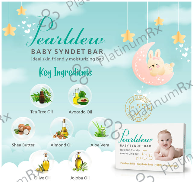 Pearldew Baby Syndet Bar