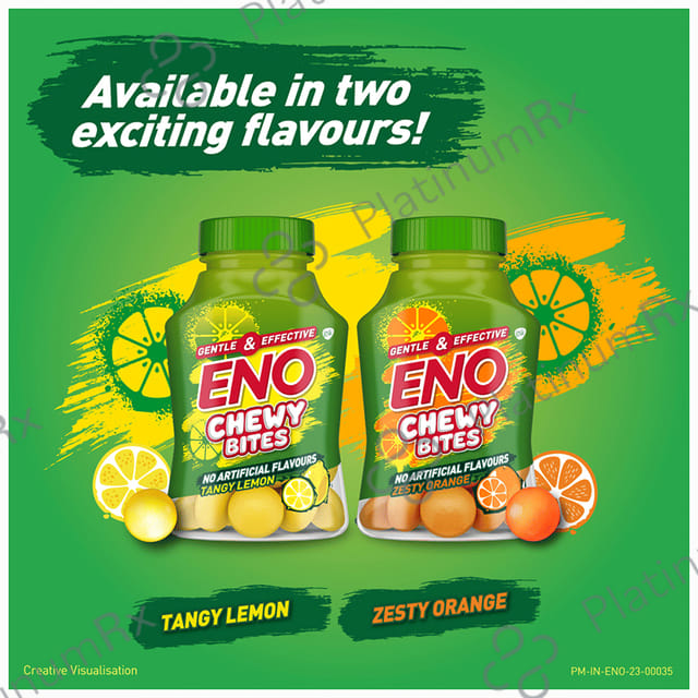 Eno Chewy Bites Zesty Orange Tablet 30s