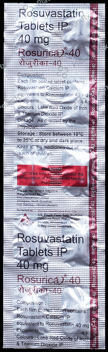 Rosurica 40mg Tablet