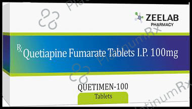 Quetimen 100mg Tablet